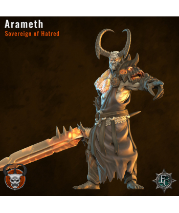 Arameth, Roi démon de la Haine