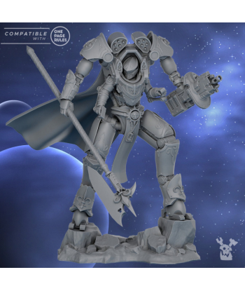 Commandant Scythe en exosuit