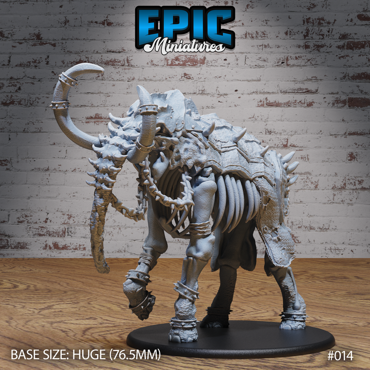 Squelette d'éléphant